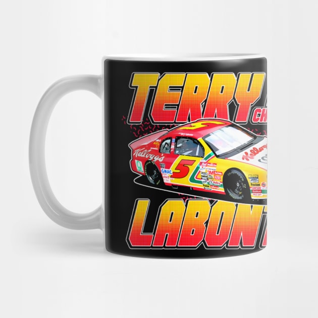 Terry Labonte Champion 84 96 Retro by Erianna Bee